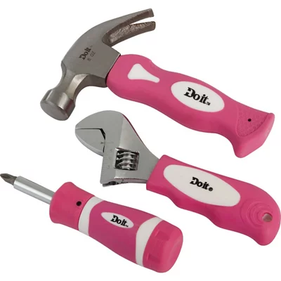 Do it 6-in-1 Screwdriver, Wrench, Hammer Mini Tool Set (3-Piece) product image