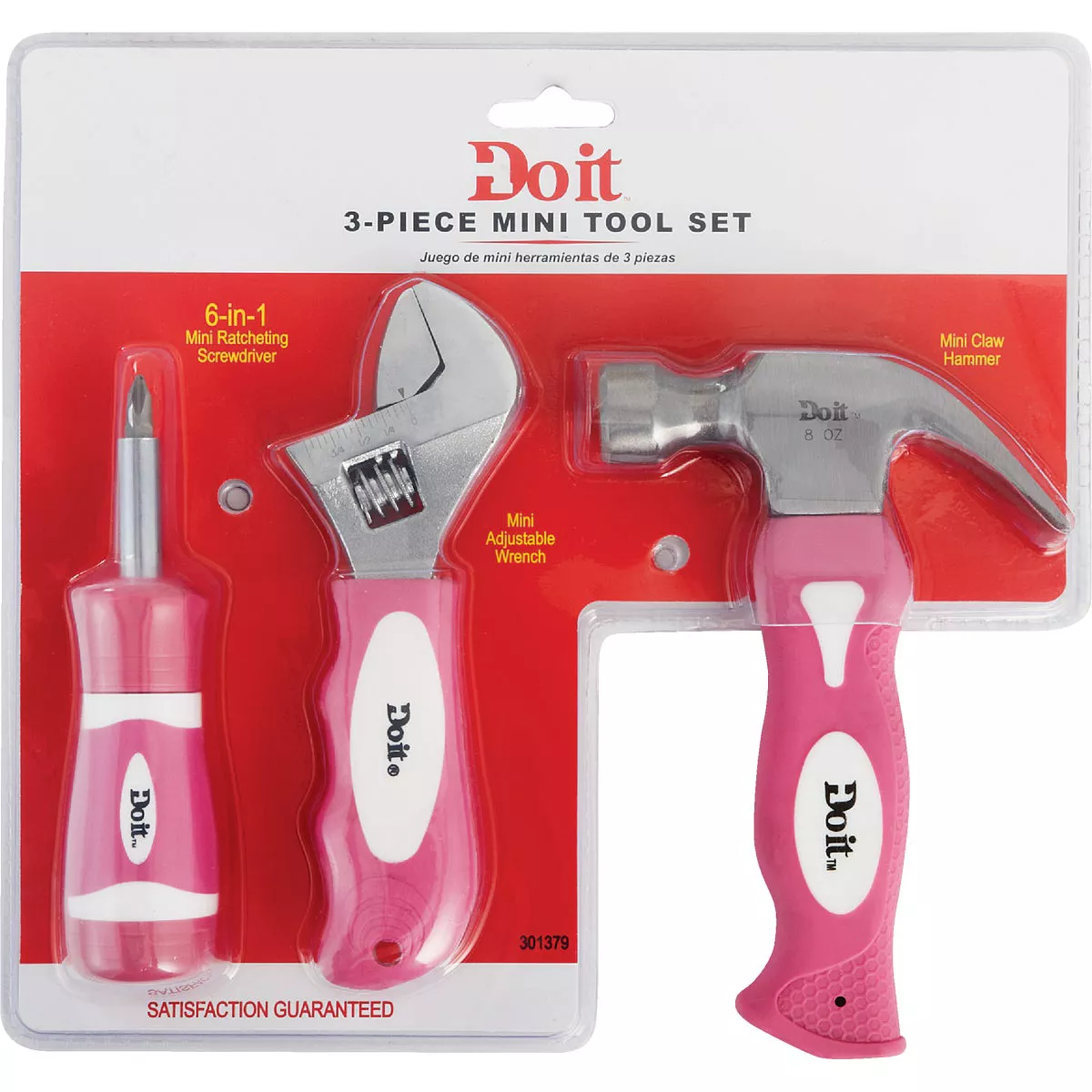 Do it 6-in-1 Screwdriver, Wrench, Hammer Mini Tool Set (3-Piece) - photo 3