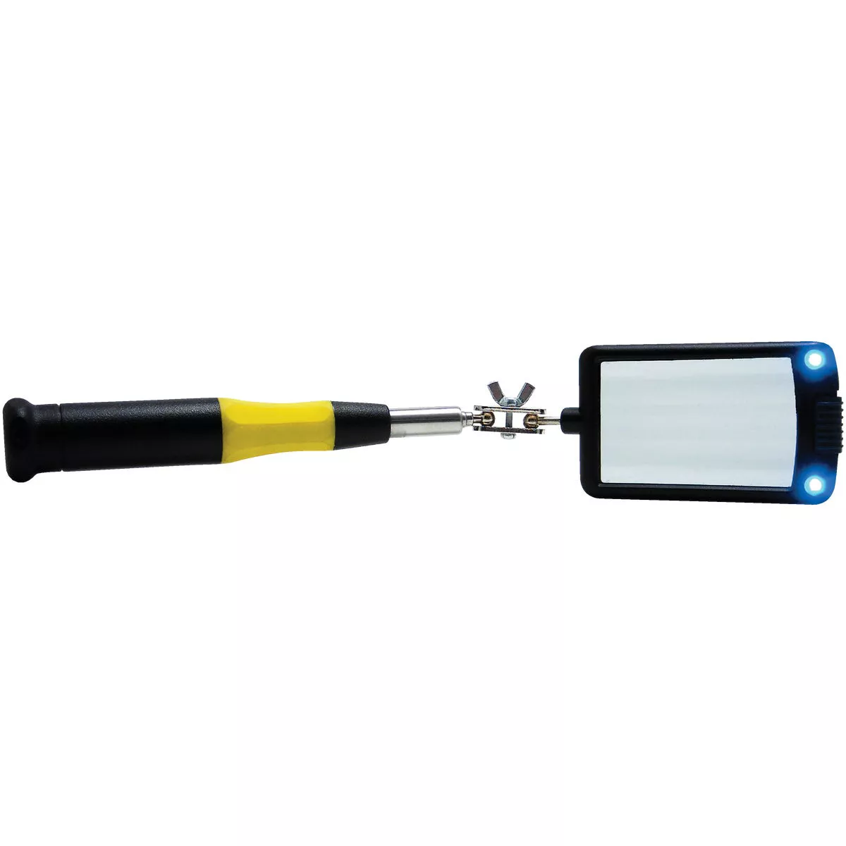General Tools 2 In. x 3 In. Lighted Rectangular Inspection Mirror