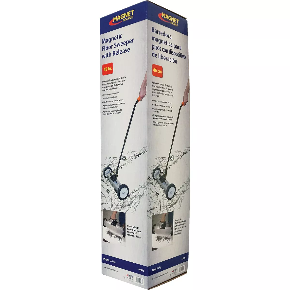 Master Magnetics 18 in. Magnetic Floor Sweeper - photo 2