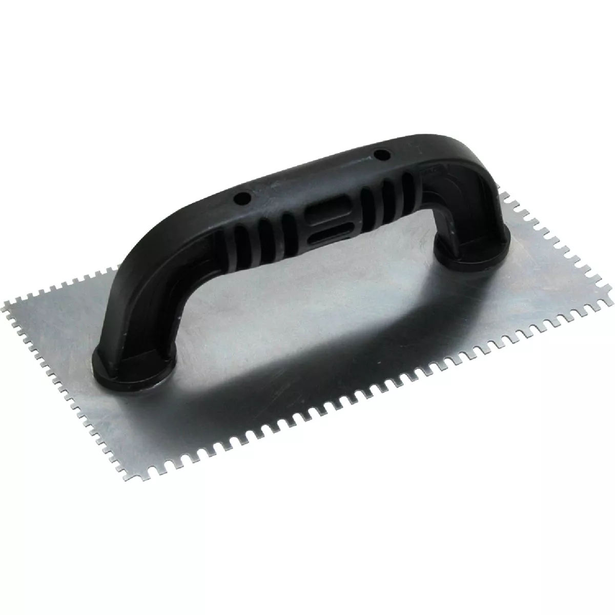 Marshalltown QLT 1/16 In. Square Notched & 1/16 In. U-Notched Trowel w/Black Handle