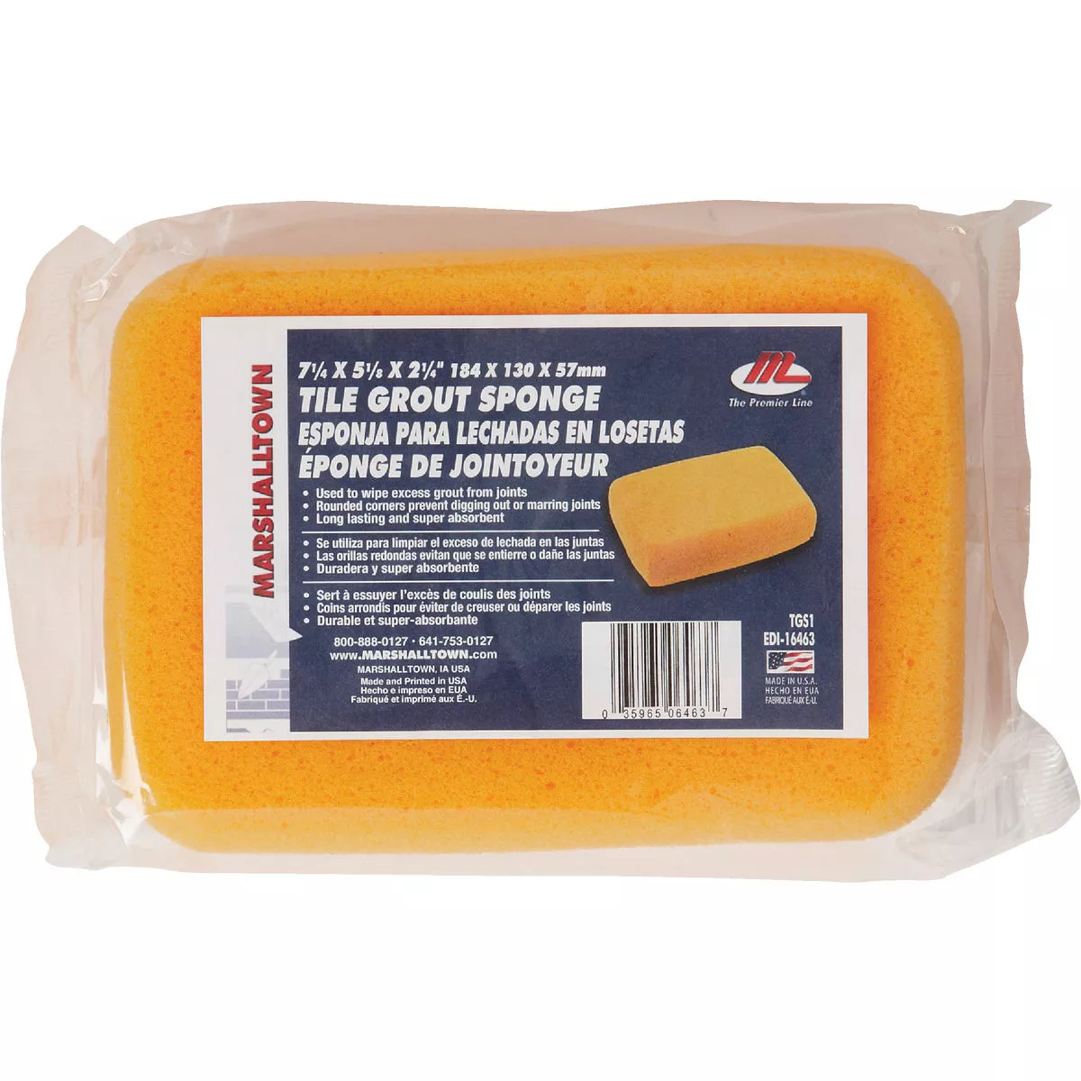 Marshalltown 7-1/4 In. L Hydra Tile Grout Sponge - photo 2