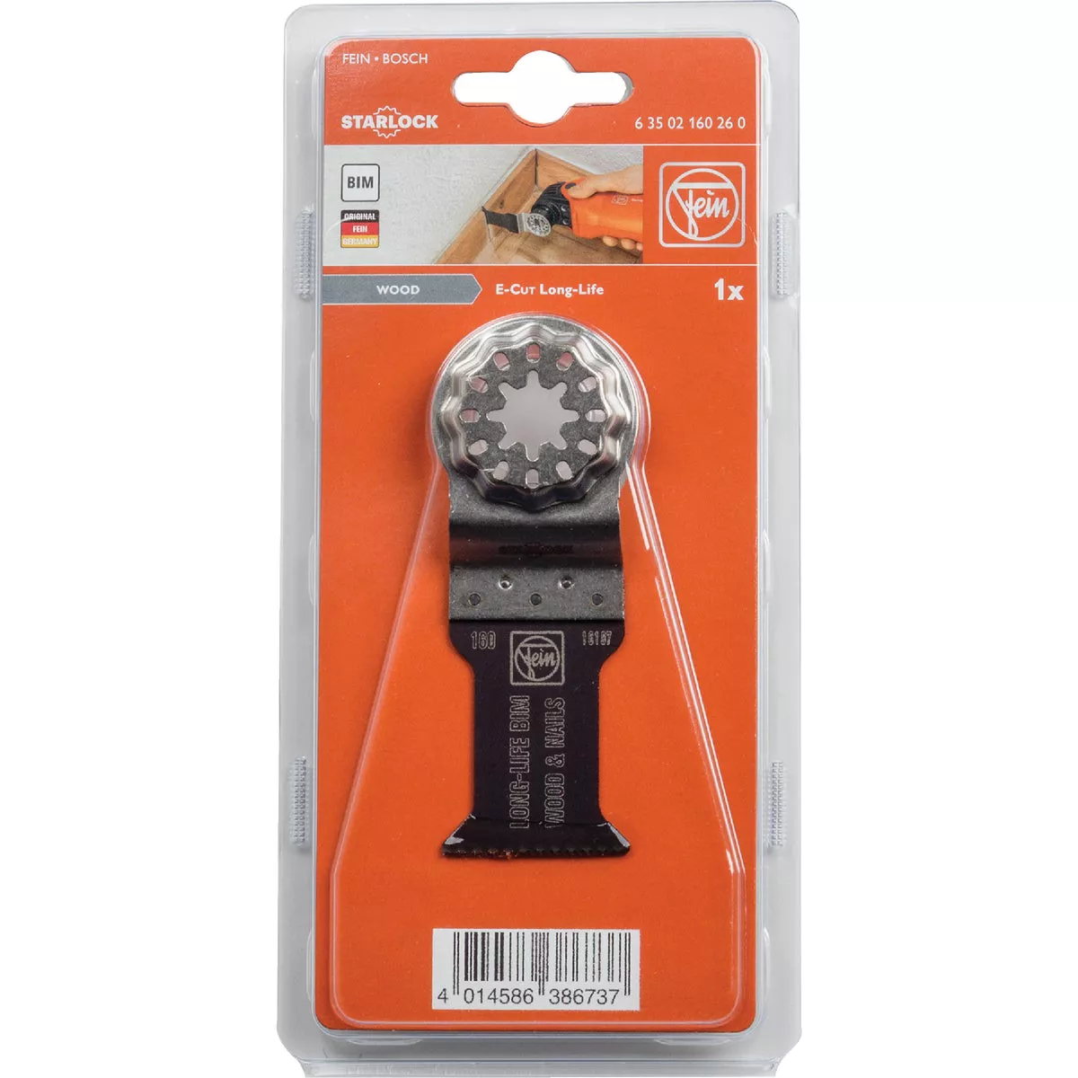 Fein Starlock 1-3/8 In. Bi-Metal Long-Life E-Cut Oscilating Blade - photo 2