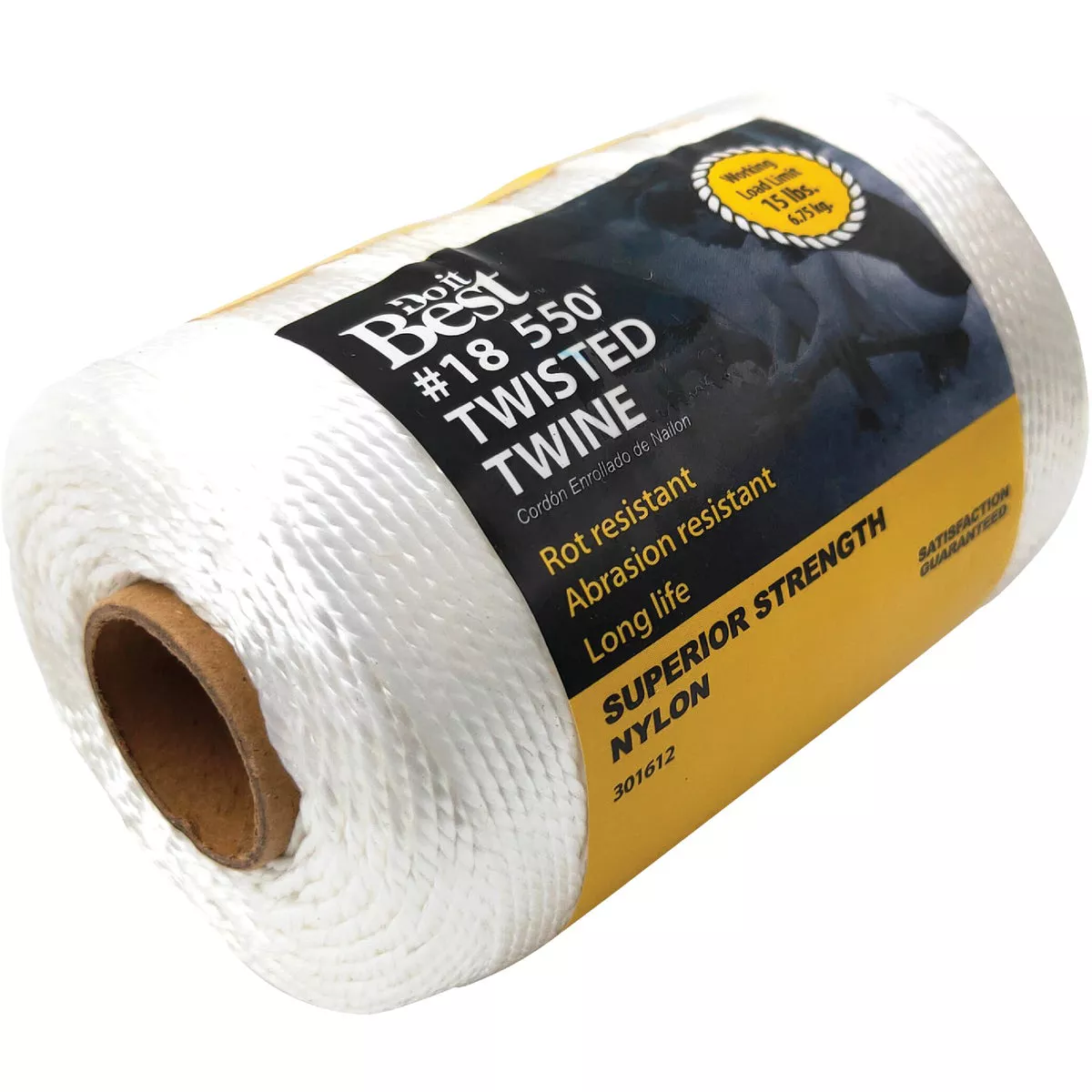 Do it Best #18 x 550 Ft. White Nylon Twisted Twine - photo 2