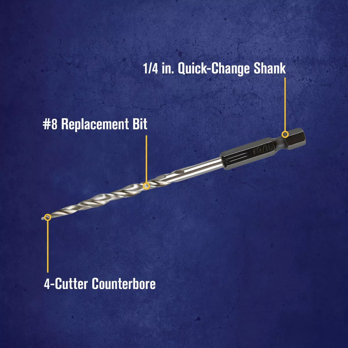 Irwin #8 - 11/64 In. Wood Countersink - photo 2