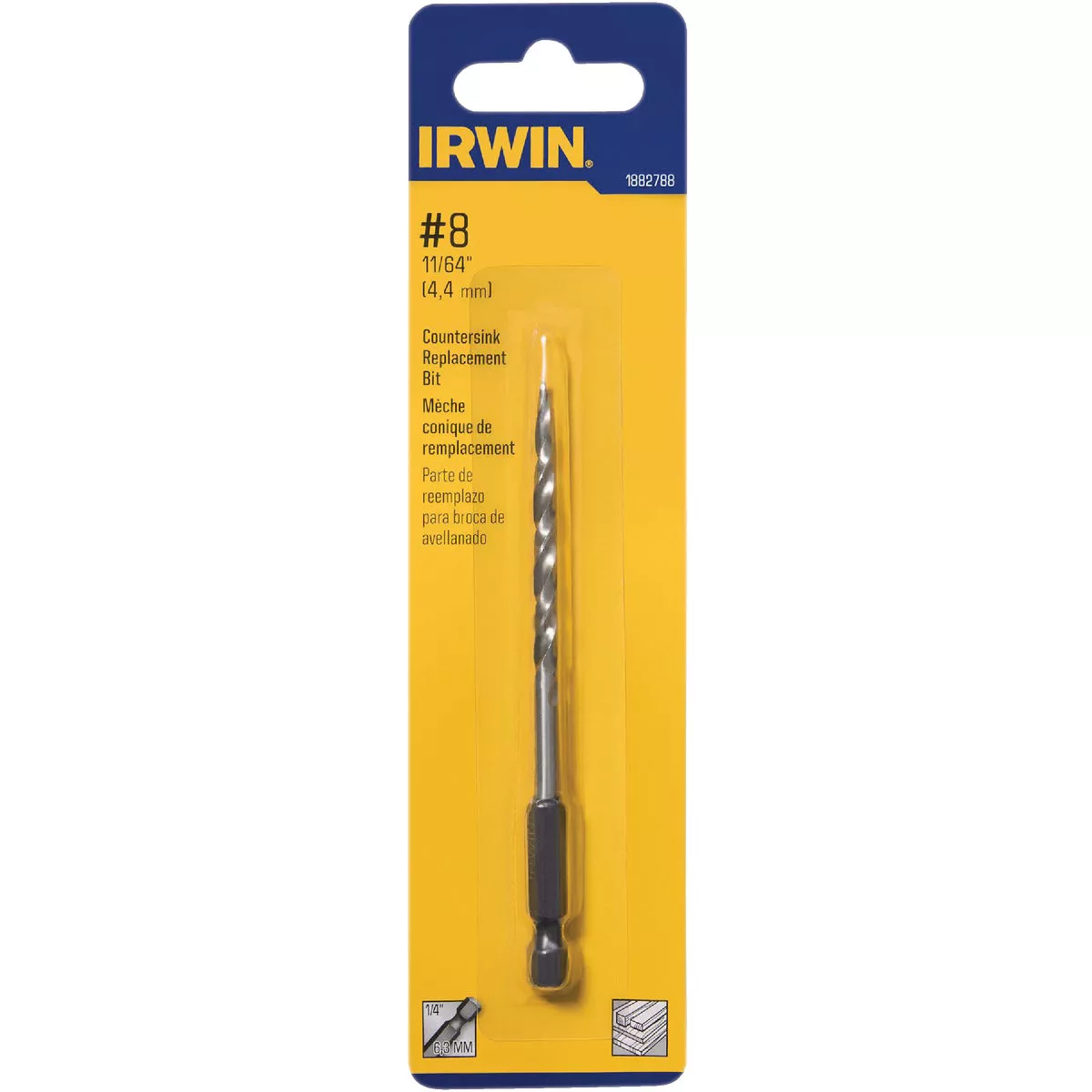 Irwin #8 - 11/64 In. Wood Countersink - photo 5