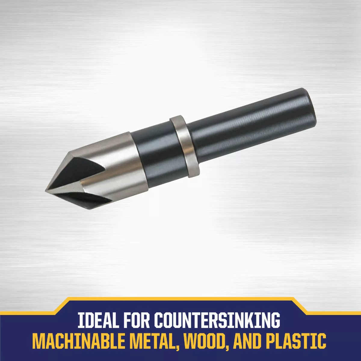 Irwin 3/8 In. Round Most Machineable Metals Countersink - photo 3