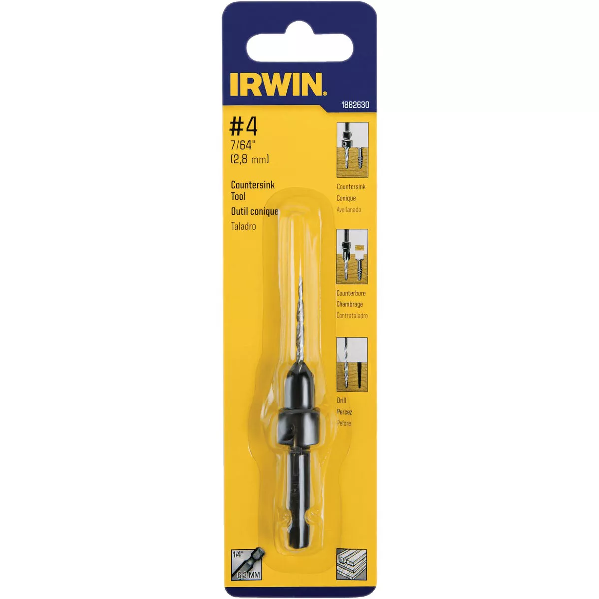 Irwin #4 - 1/8 In. Wood Countersink - photo 5