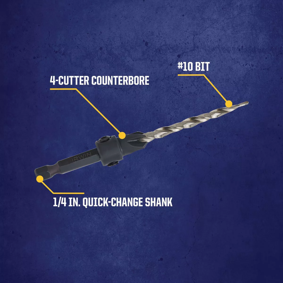 Irwin #10 - 3/16 In. Wood Countersink - photo 5