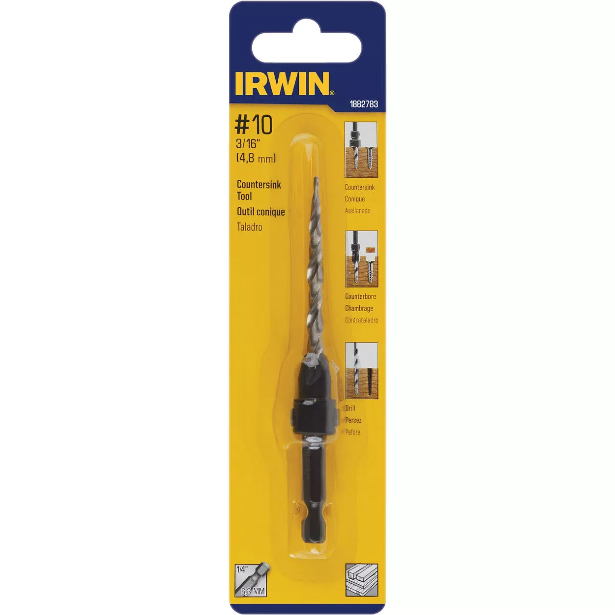 Irwin #10 - 3/16 In. Wood Countersink - photo 2