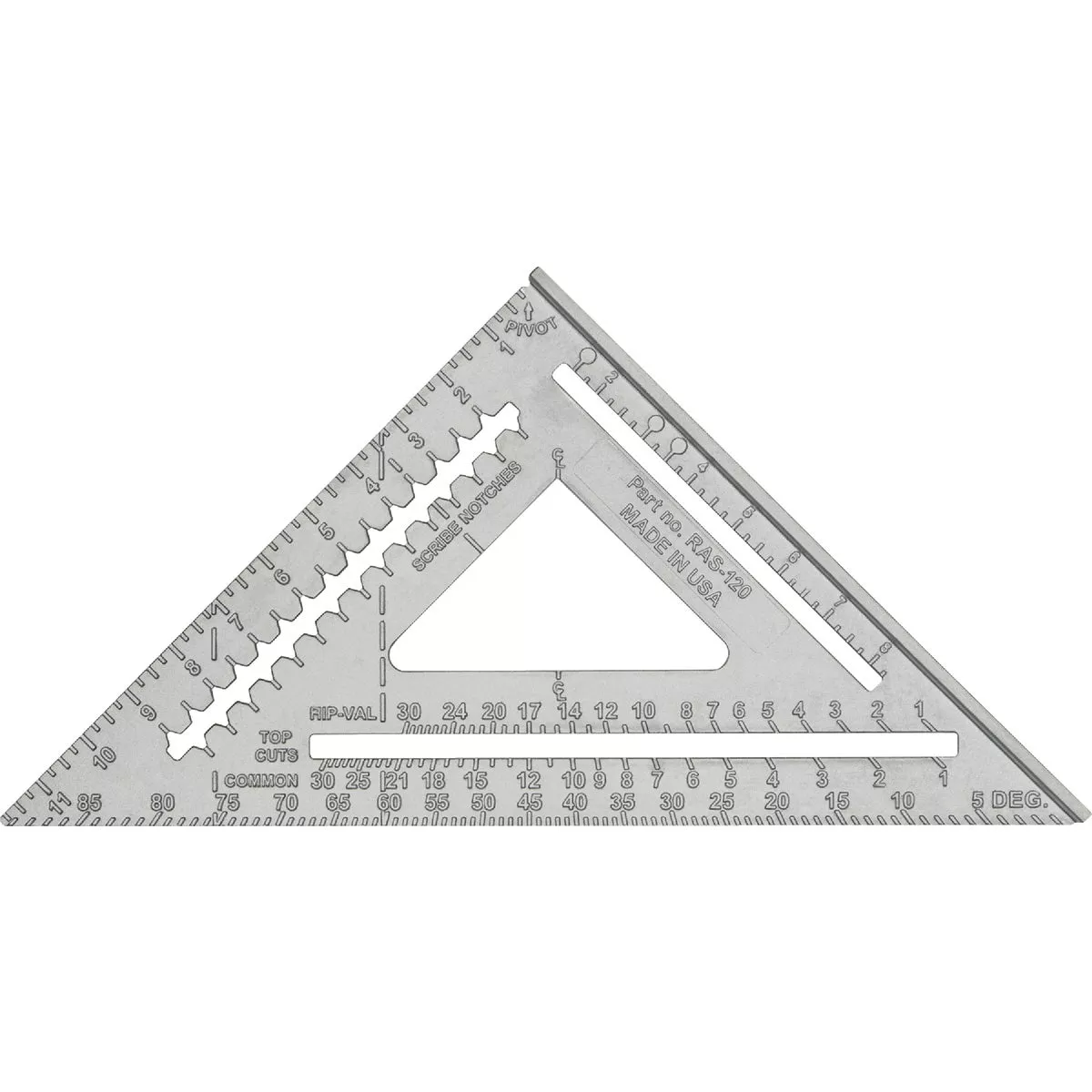 Johnson Level Johnny Square 12 In. Aluminum Rafter Square - photo 2