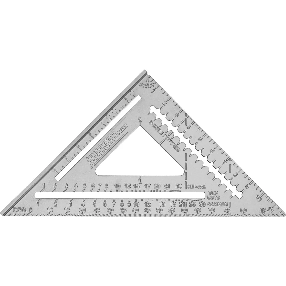 Johnson Level Johnny Square 12 In. Aluminum Rafter Square - photo 3