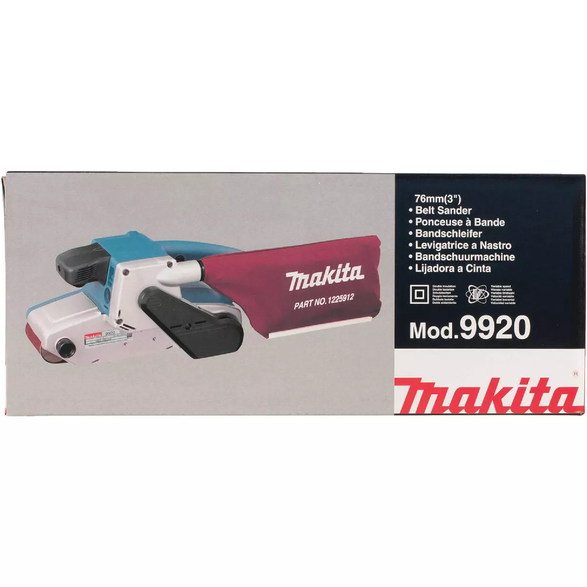 Makita 3 In. x 24 In. Belt Sander - photo 7