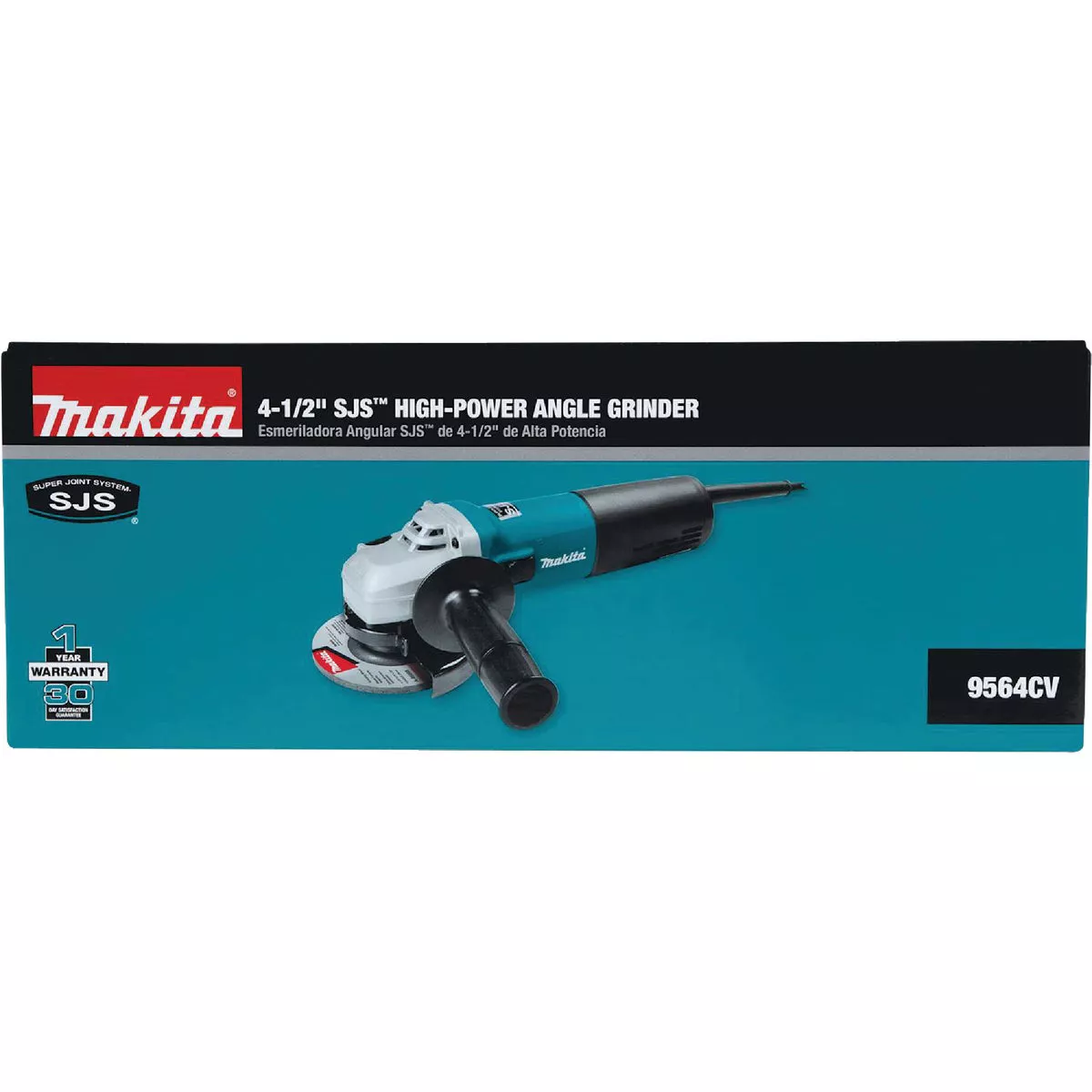 Makita 4-1/2 In. 12-Amp SJS High-Power Angle Grinder - photo 2