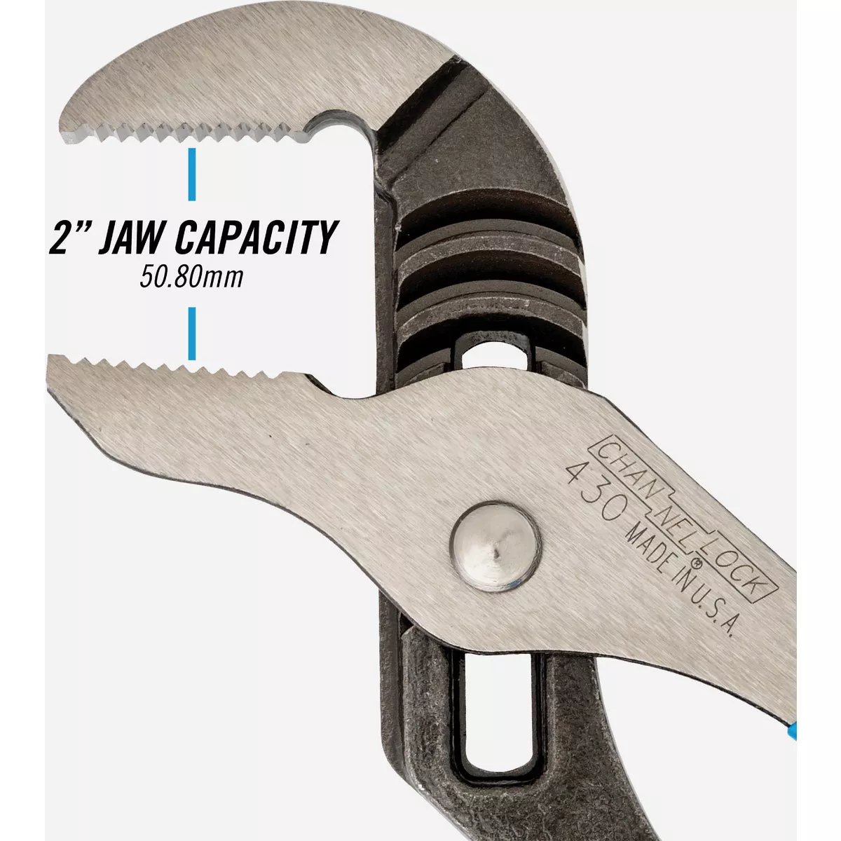 Channellock 10 In. Straight Jaw Groove Joint Pliers - photo 6