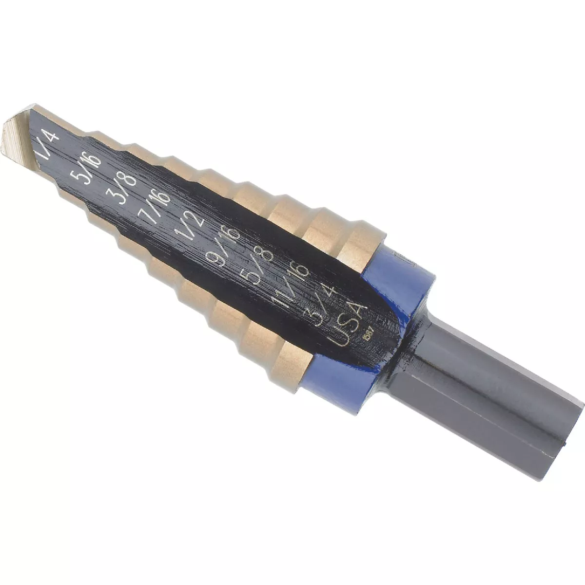 Irwin Unibit 1/4 In. - 3/4 In. #3 Step Drill Bit, 9 Steps - photo 3