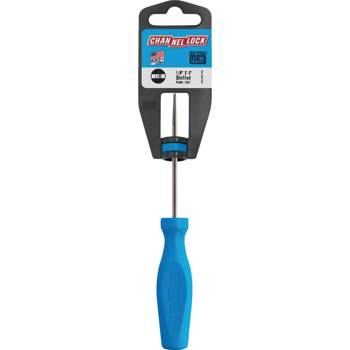 Channellock 1/8 In. x 3 In. Professional Slotted Screwdriver - photo 2