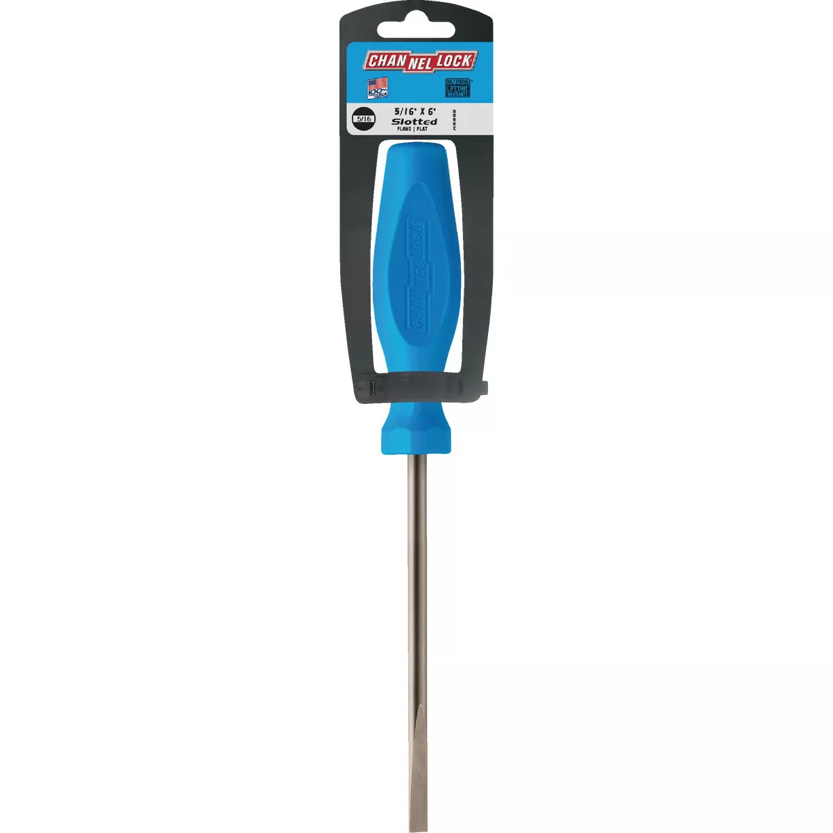 Channellock 5/16 In. x 6 In. Professional Slotted Screwdriver - photo 2
