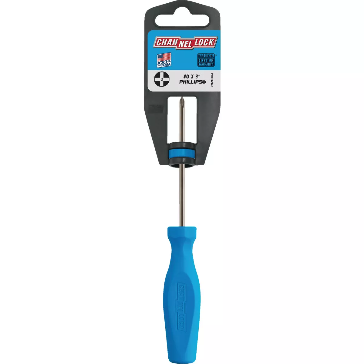 Channellock #0 x 3 In. Professional Phillips Screwdriver - photo 2