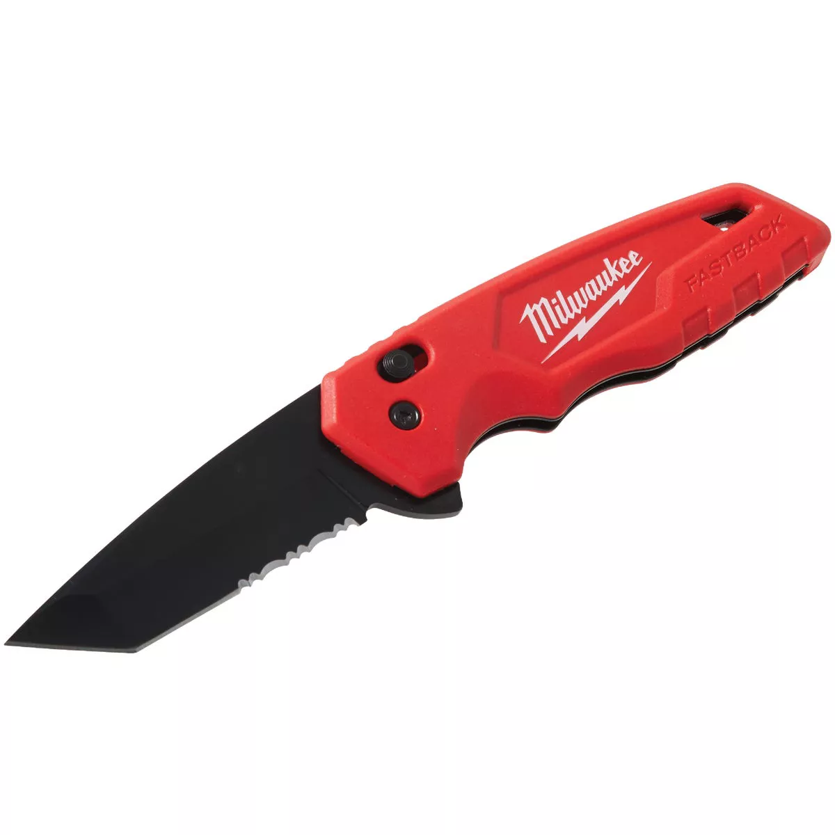 Milwaukee FASTBACK Serrated 3-1/4 In. Folding Knife - photo 2
