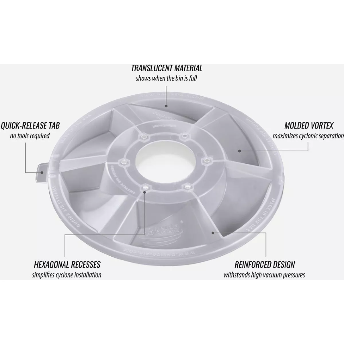 Dust Deputy Deluxe Cyclone Separator Kit - photo 4