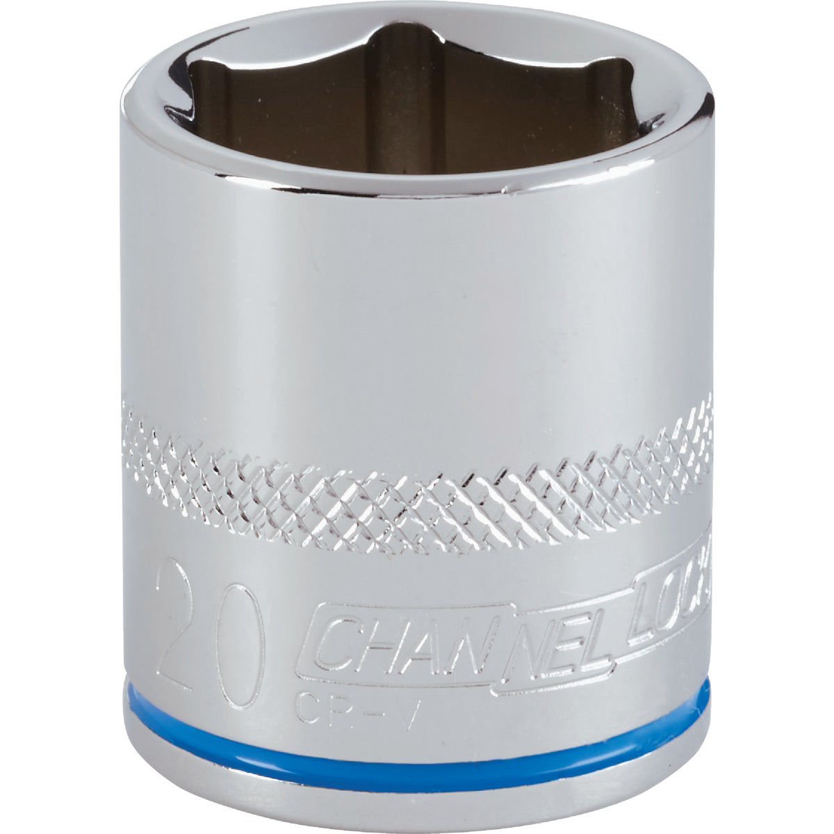 Channellock 3/8 In. Drive 20 mm 6-Point Shallow Metric Socket | Do it Best