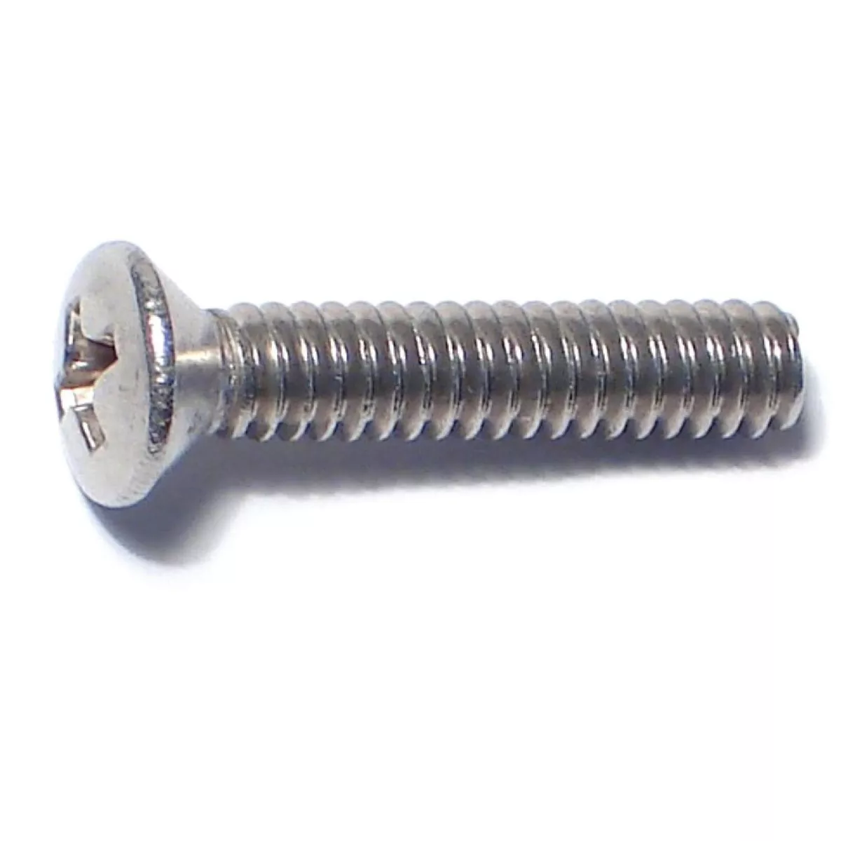 Midwest Fastener #10-24 x 1 In. 18-8 Stainless Steel Coarse Thread Phillips Oval Head Machine Screws (12 Ct.)