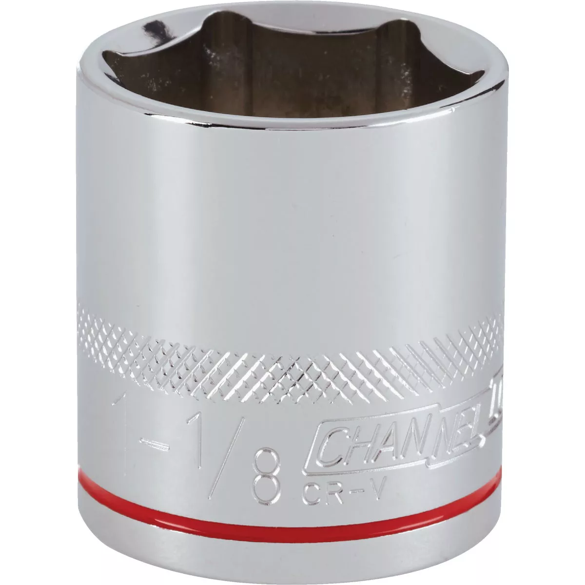 Channellock 1/2 In. Drive 1-1/8 In. 6-Point Shallow Standard Socket ...