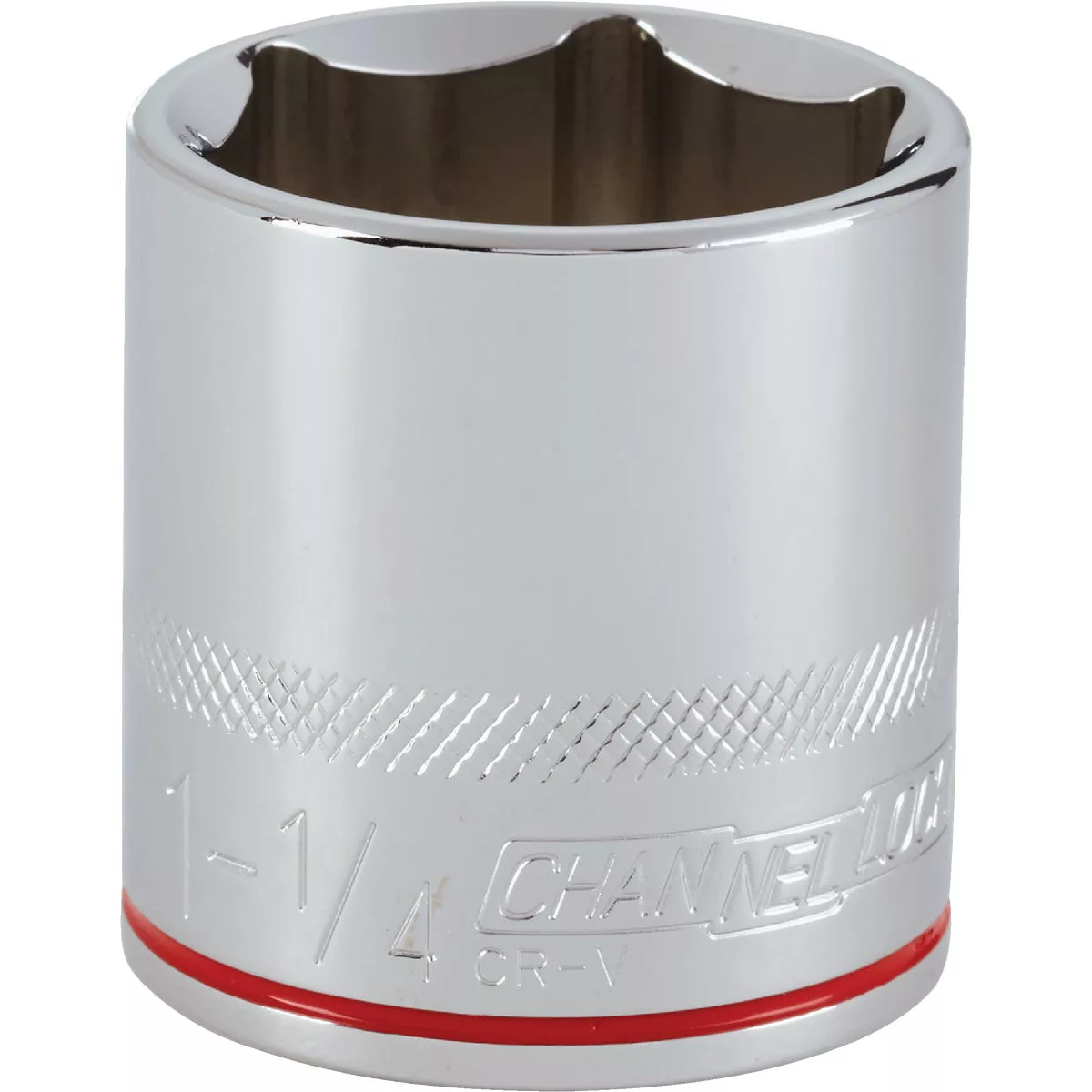 Channellock 1/2 In. Drive 1-1/4 In. 6-Point Shallow Standard Socket