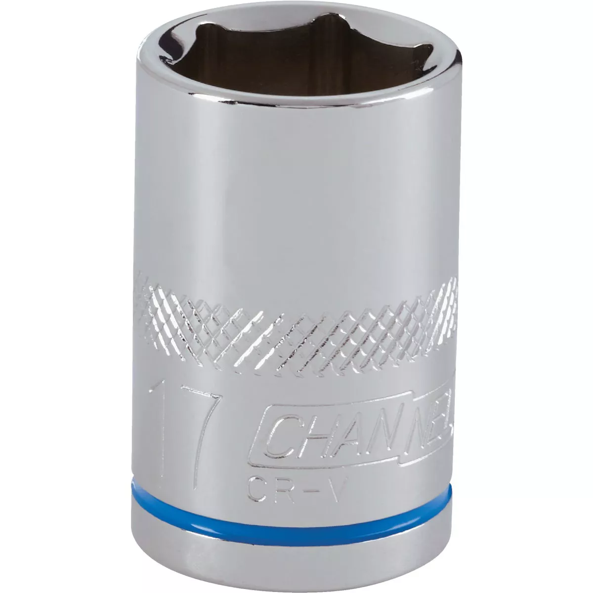 Channellock 1/2 In. Drive 17 mm 6-Point Shallow Metric Socket