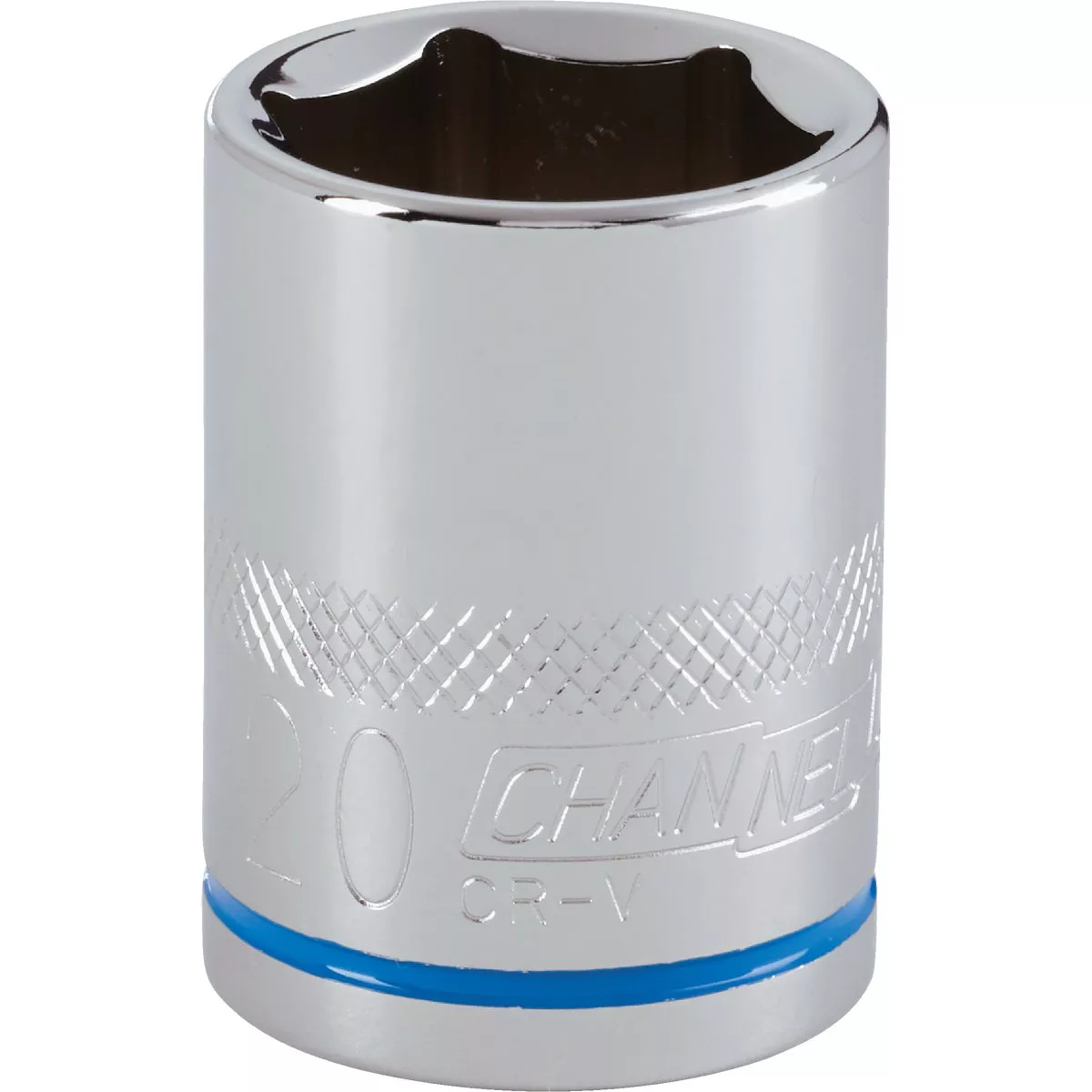 Channellock 1/2 In. Drive 20 mm 6-Point Shallow Metric Socket