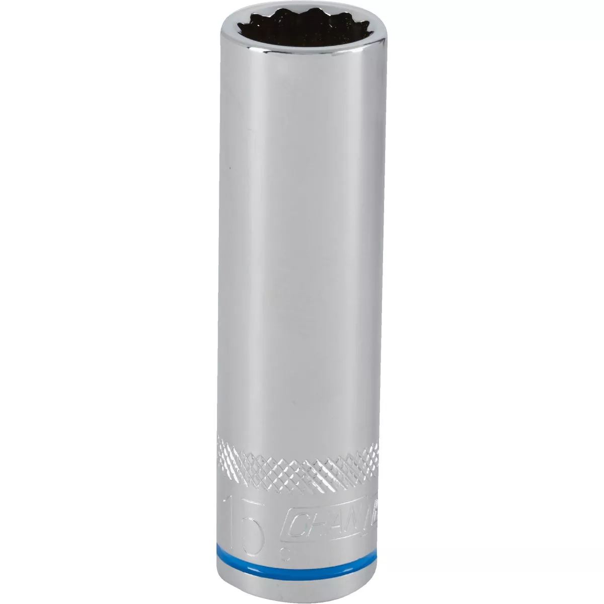 Channellock 1/2 In. Drive 15 mm 12-Point Deep Metric Socket