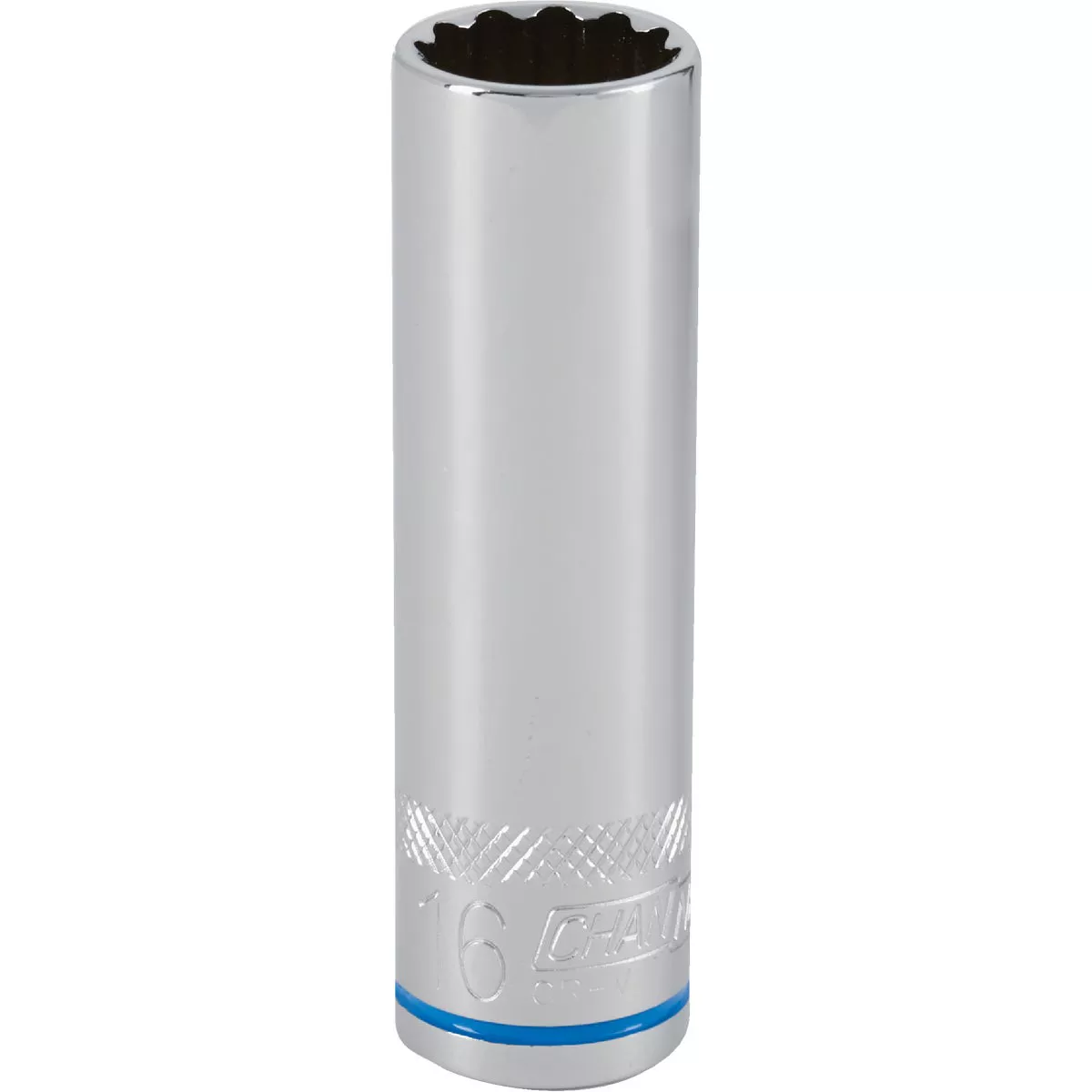 Channellock 1/2 In. Drive 16 mm 12-Point Deep Metric Socket
