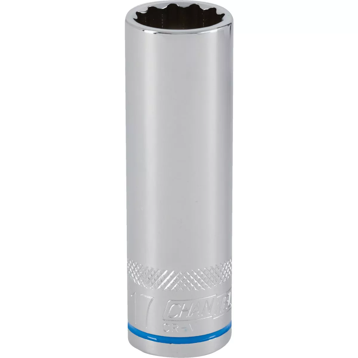 Channellock 1/2 In. Drive 17 mm 12-Point Deep Metric Socket