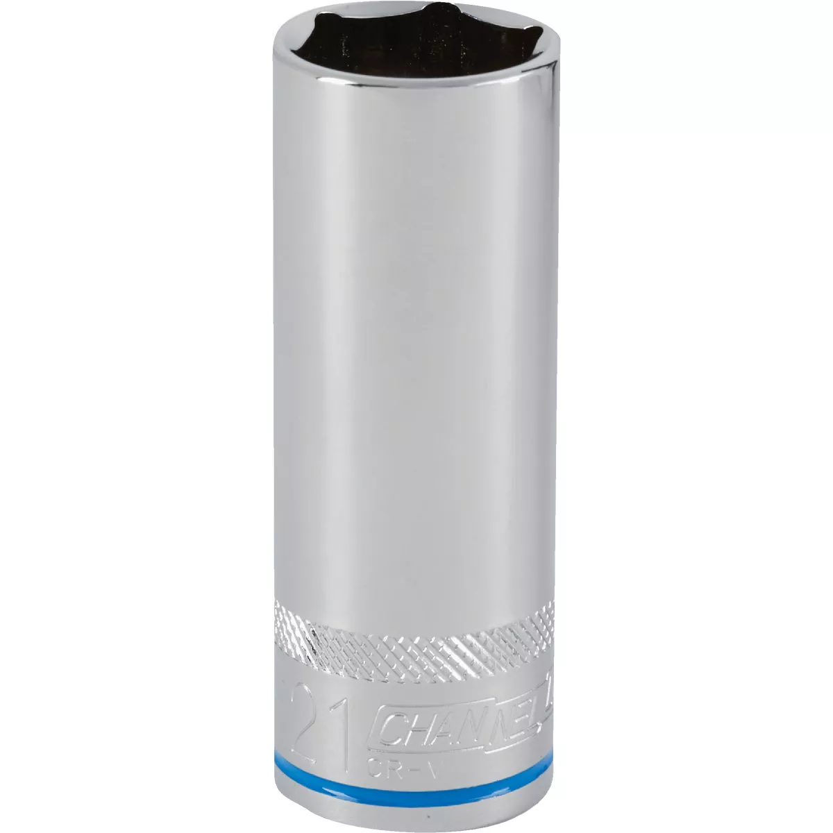 Channellock 1/2 In. Drive 21 mm 6-Point Deep Metric Socket