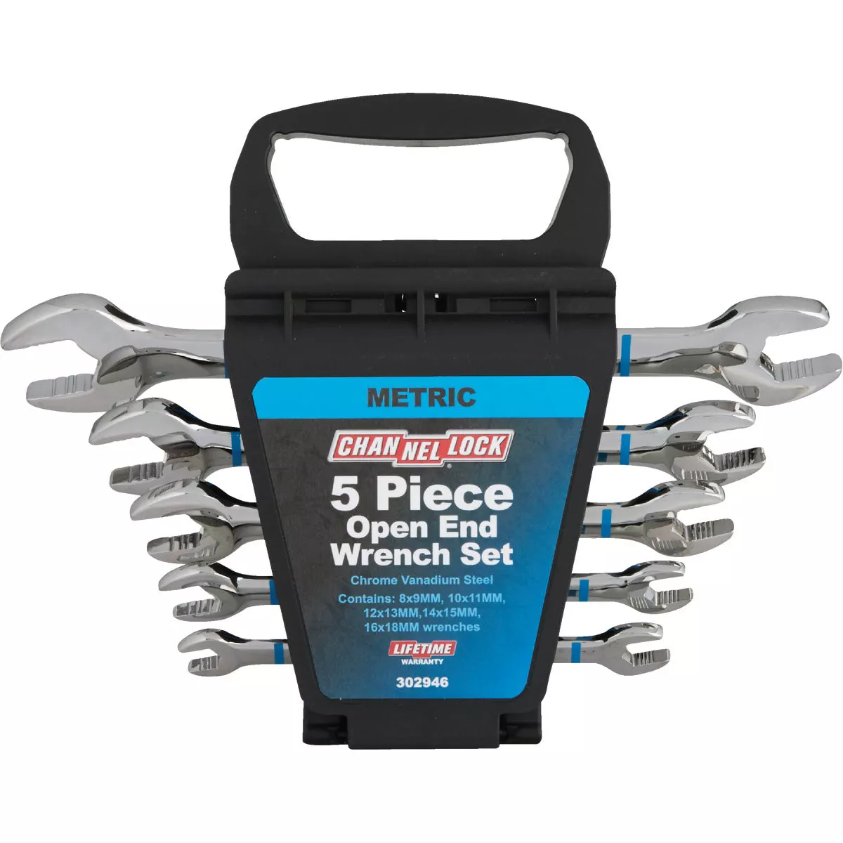 Channellock Metric Open End Wrench Set (5-Piece) - photo 2