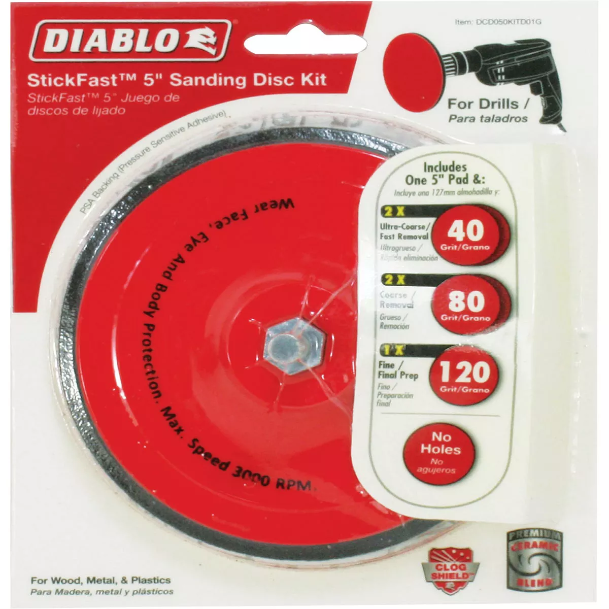 Diablo 5 In. Sanding Disc Kit - photo 2
