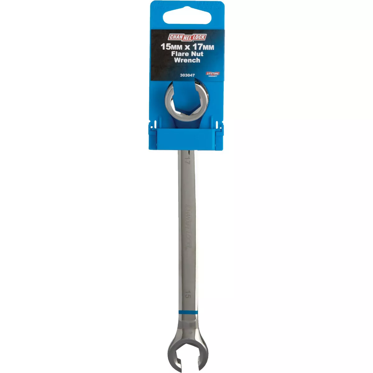 Channellock Metric 15 mm x 17 mm 6-Point Flare Nut Wrench - photo 2