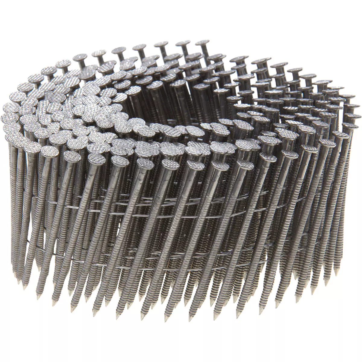 Grip-Rite PrimeGuard Max 15 Degree Wire Weld 304-Stainless Steel Coil Siding Nail, 2-1/2 In. x .090 In. (900 Ct.)