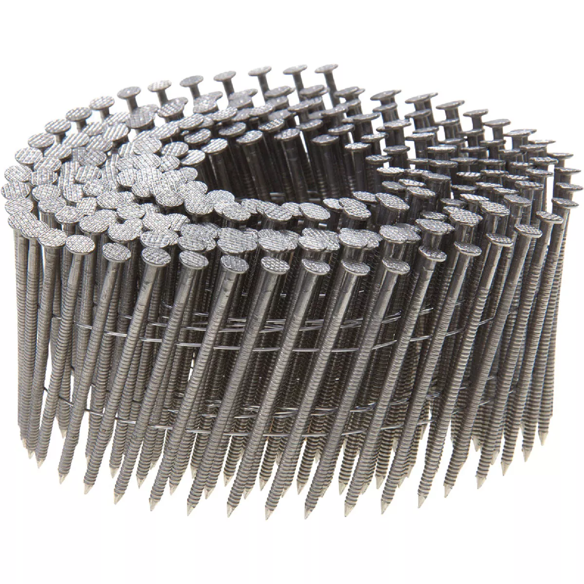 Grip-Rite PrimeGuard Max 15 Degree Wire Weld 304-Stainless Steel Coil Siding Nail, 2-3/16 In. x .090 In. (1200 Ct.)