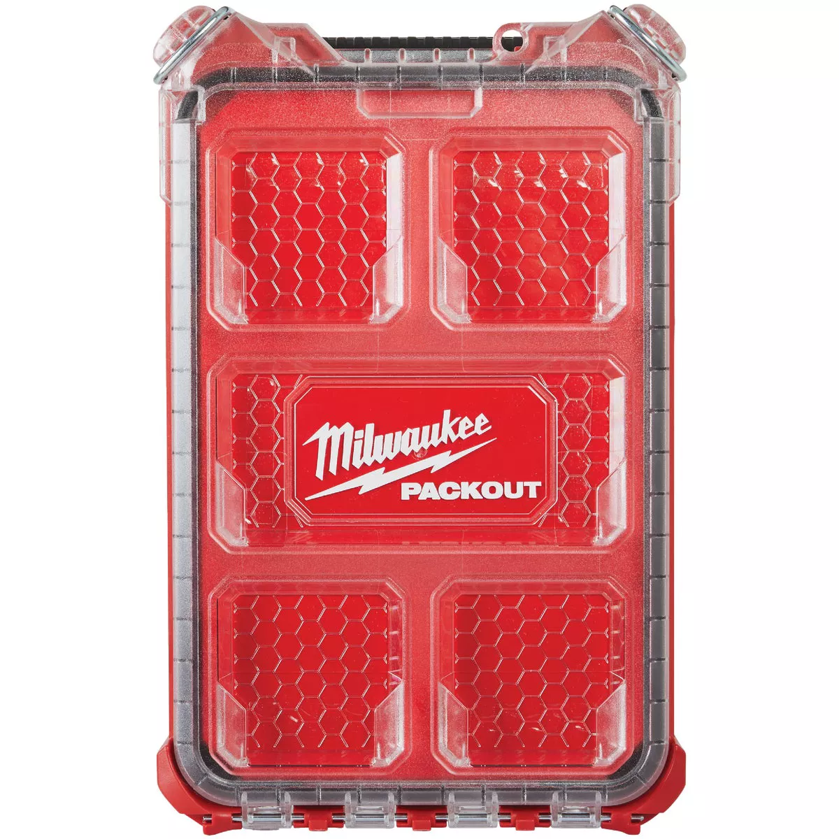 Milwaukee PACKOUT 9.75 In. W x 4.50 In. H x 15.25 In. L Compact Small Parts Organizer with 5 Bins - photo 2