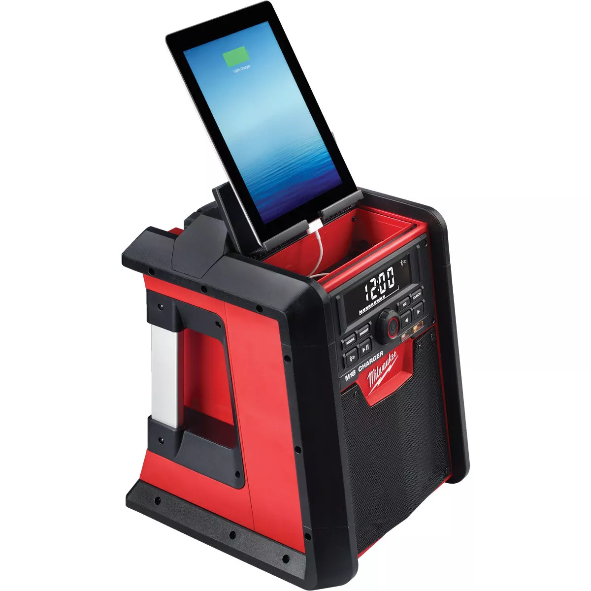 Milwaukee M18 18V Lithium-Ion Bluetooth Cordless Jobsite Radio + Charger (Tool Only) - photo 3