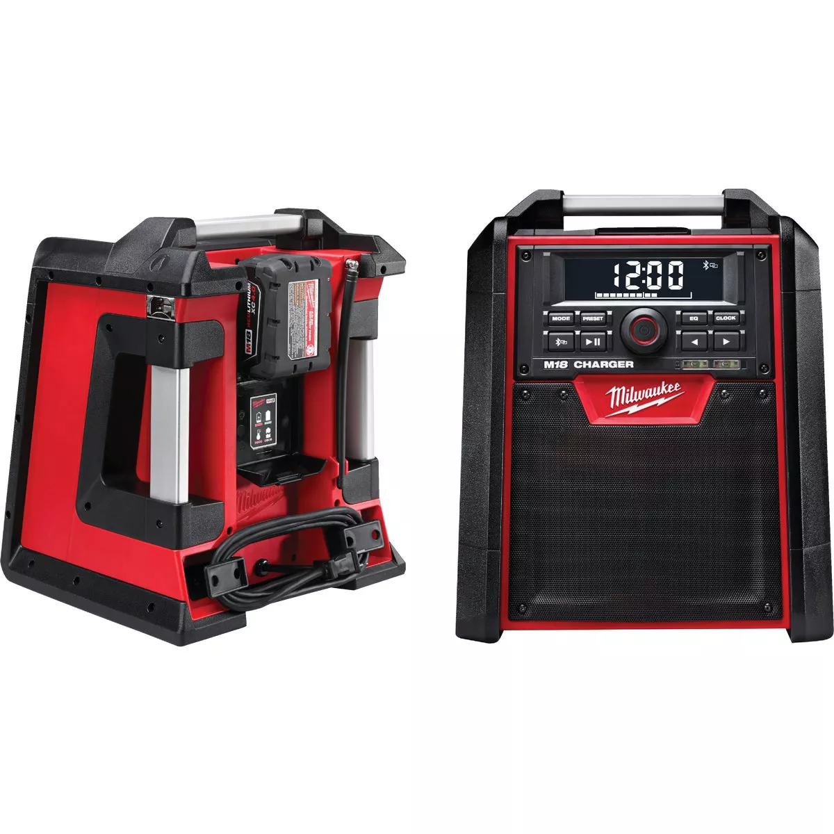 Milwaukee M18 18V Lithium-Ion Bluetooth Cordless Jobsite Radio + Charger (Tool Only) - photo 4