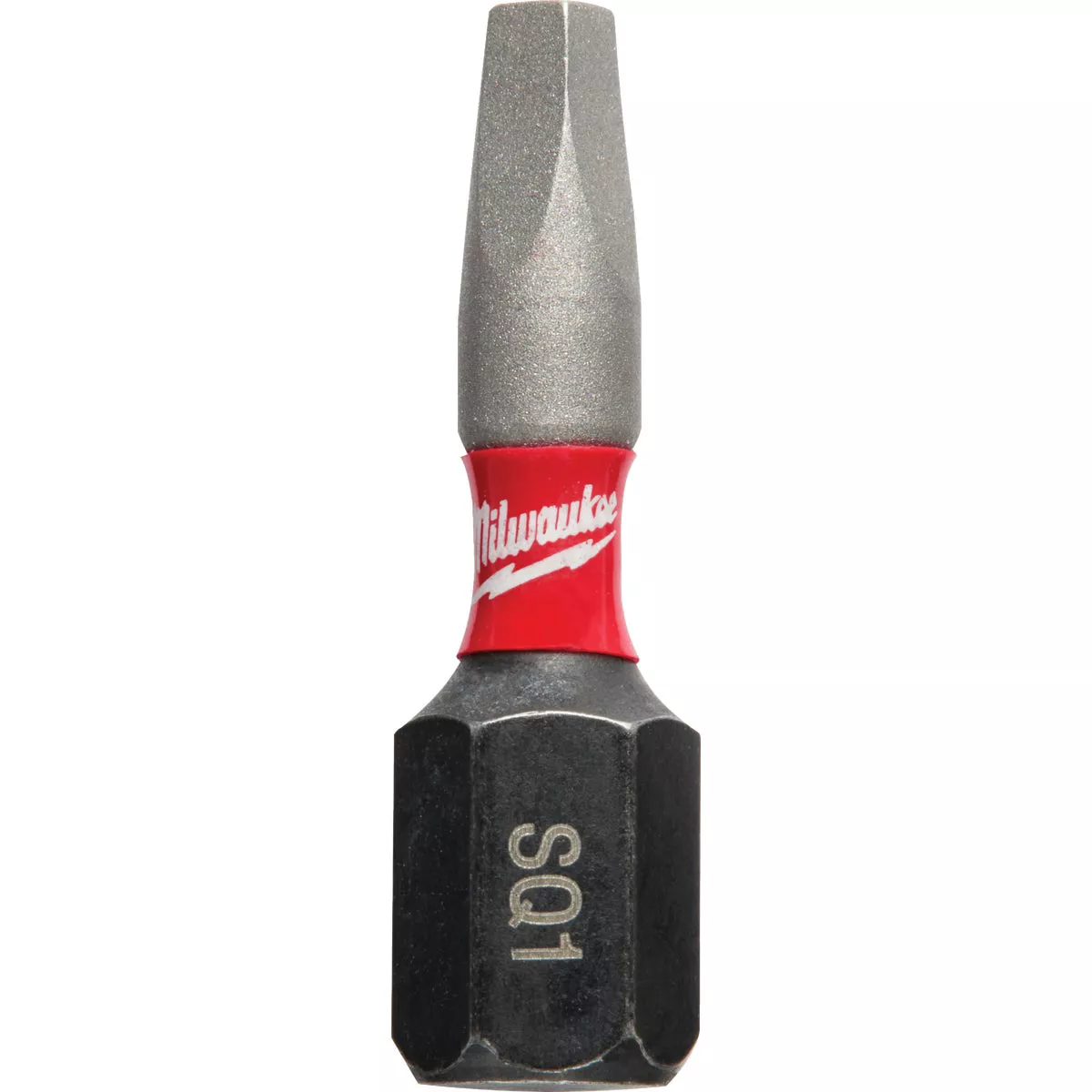 Milwaukee SHOCKWAVE #1 Square Recess 1 In. Insert Impact Screwdriver Bit