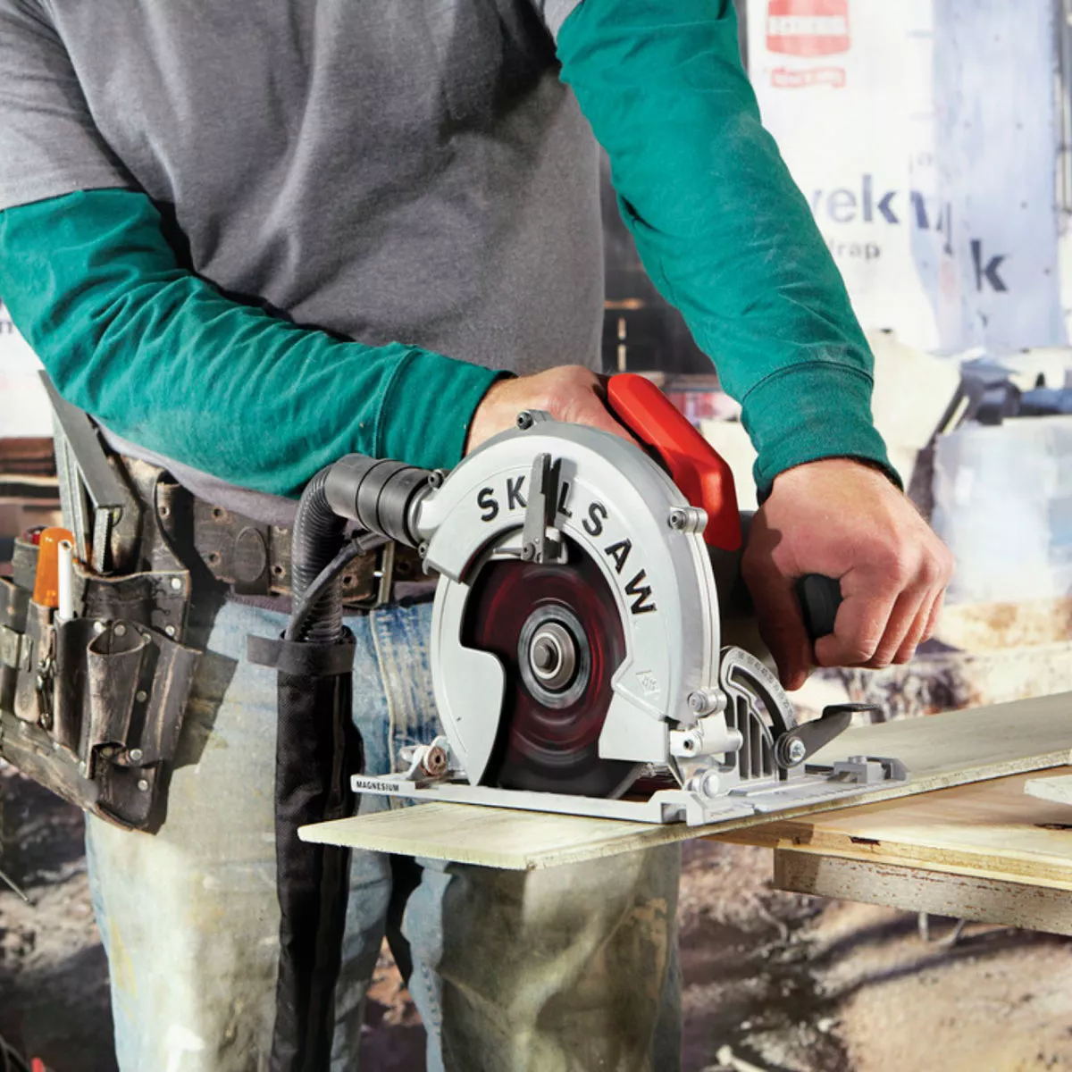 SKILSAW Sidewinder 7-1/4 In. 15-Amp Circular Saw for Fiber Cement - photo 2