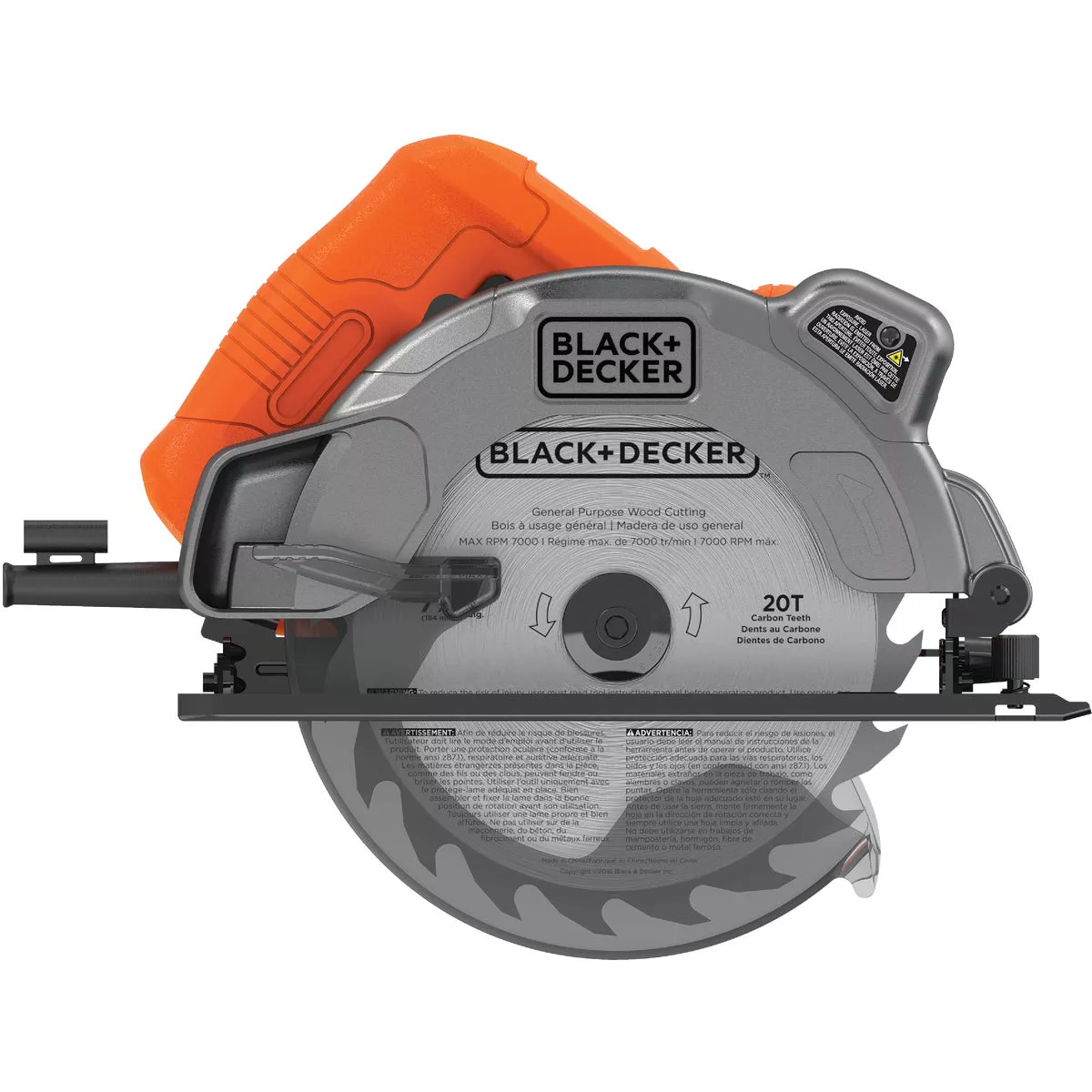 Black & Decker 7-1/4 In. 13-Amp Circular Saw with Laser - photo 6