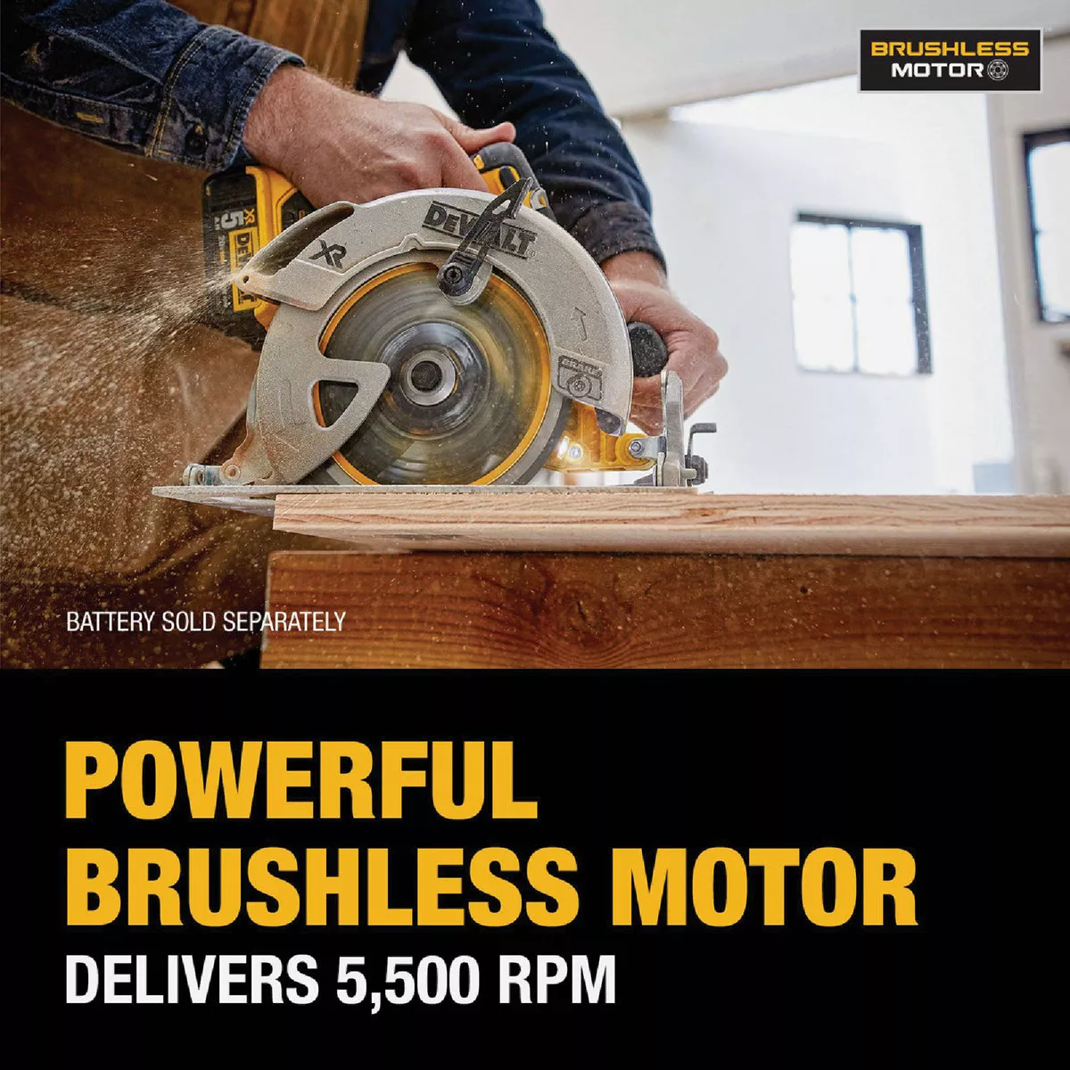 DEWALT 20V MAX XR Brushless 7-1/4 In. Cordless Circular Saw (Tool Only) - photo 5