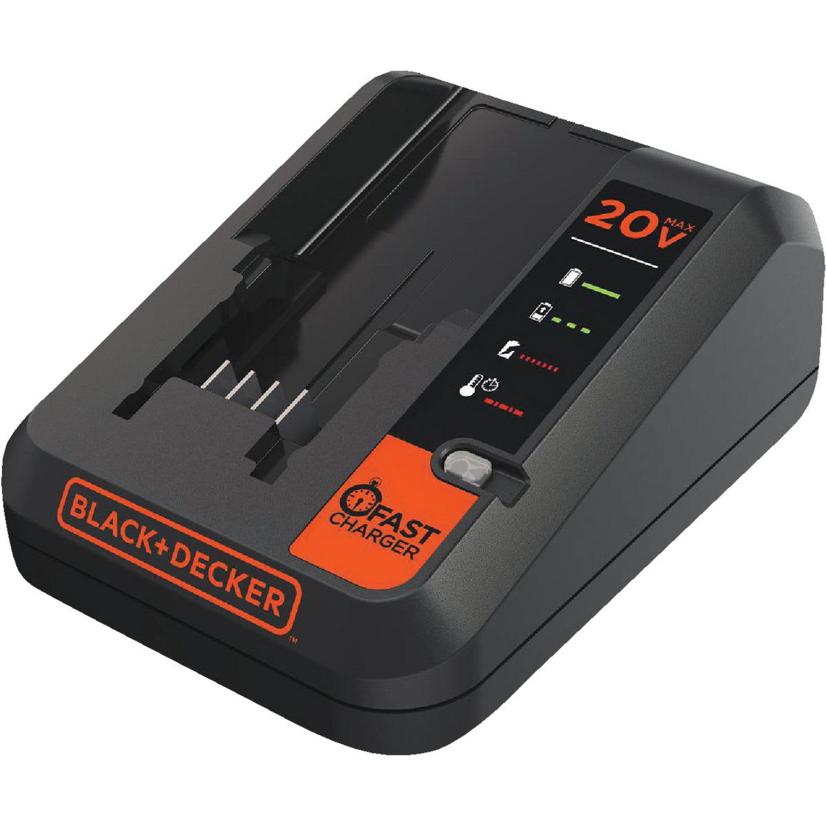 Black & Decker 12 Volt and 20 Volt MAX Lithium-Ion Fast Battery Charger