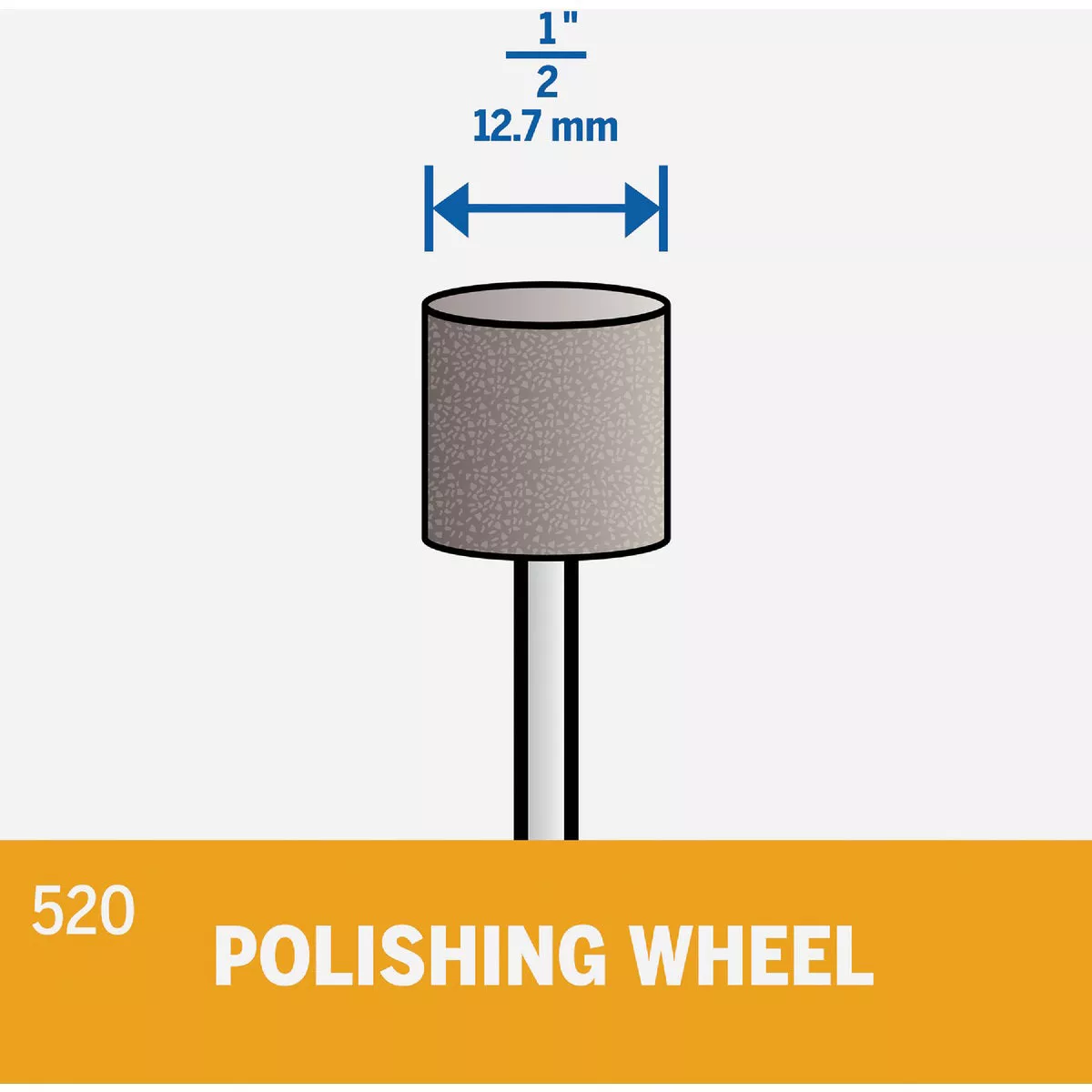 Emery 1/2 In. Silicon Carbide Polishing Wheel (2-Pack) - photo 2