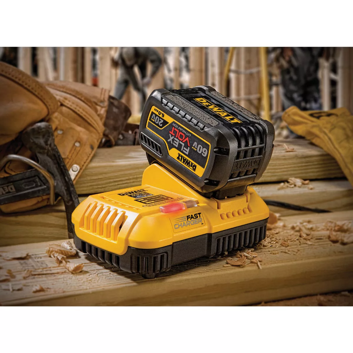 DEWALT 20V/60V MAX 8A Lithium-Ion Fan Cooled Fast Battery Charger - photo 8